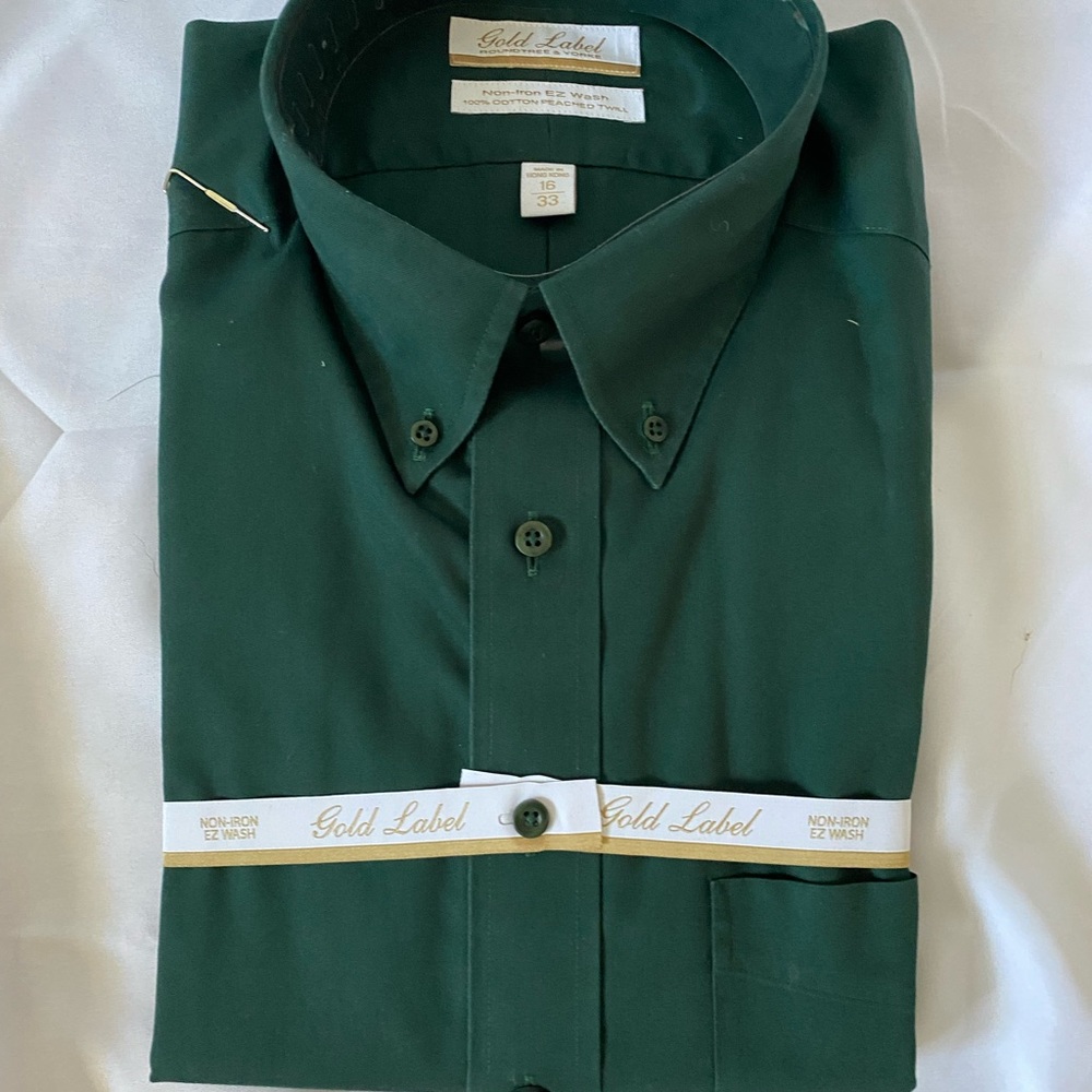 Gold label button down